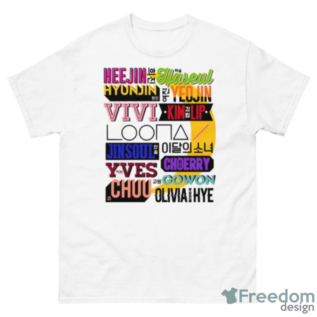 One & Only Girl Group Loona Band Shirt - 500 Men’s Classic Tee Gildan