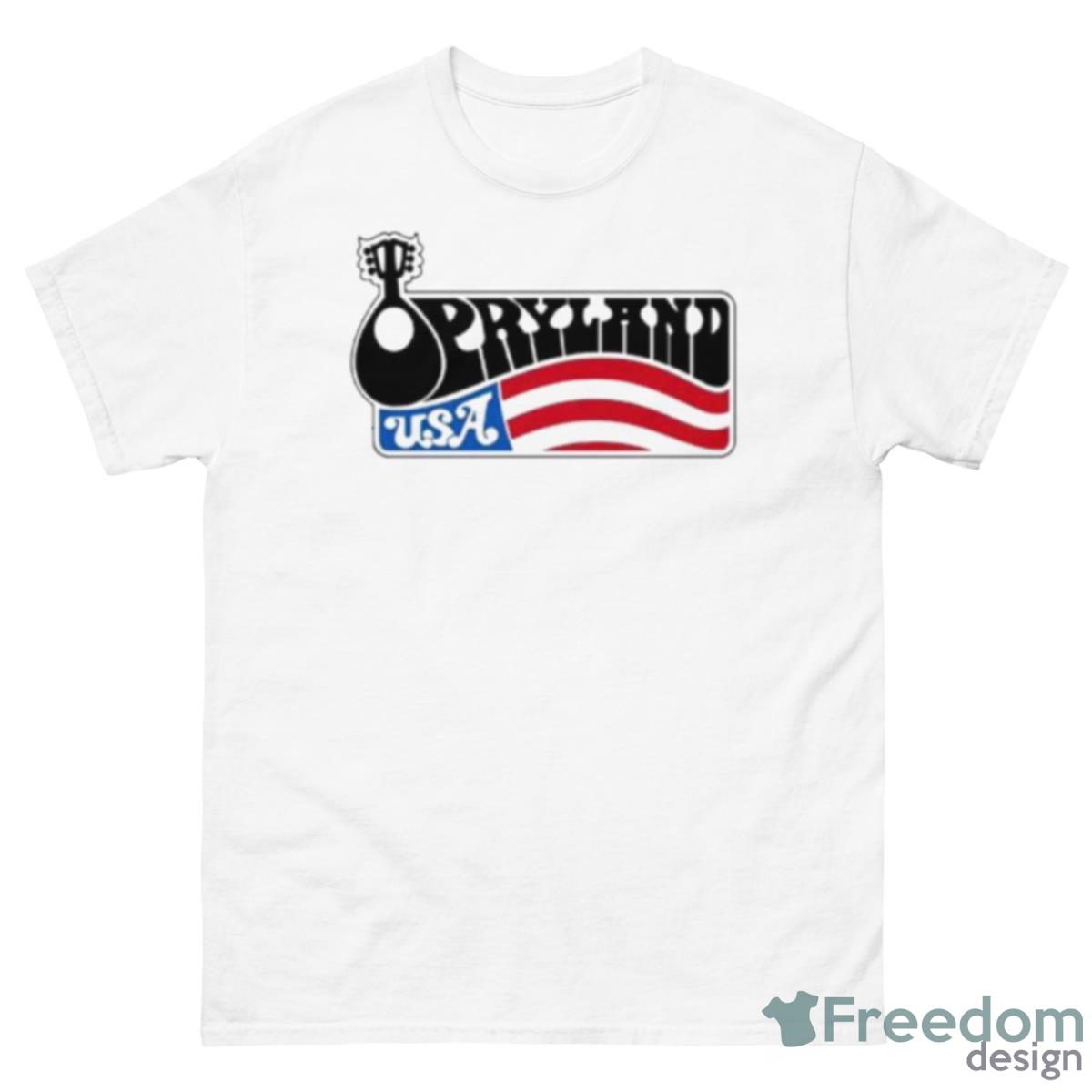 Opryland USA Flag Shirt - 500 Men’s Classic Tee Gildan