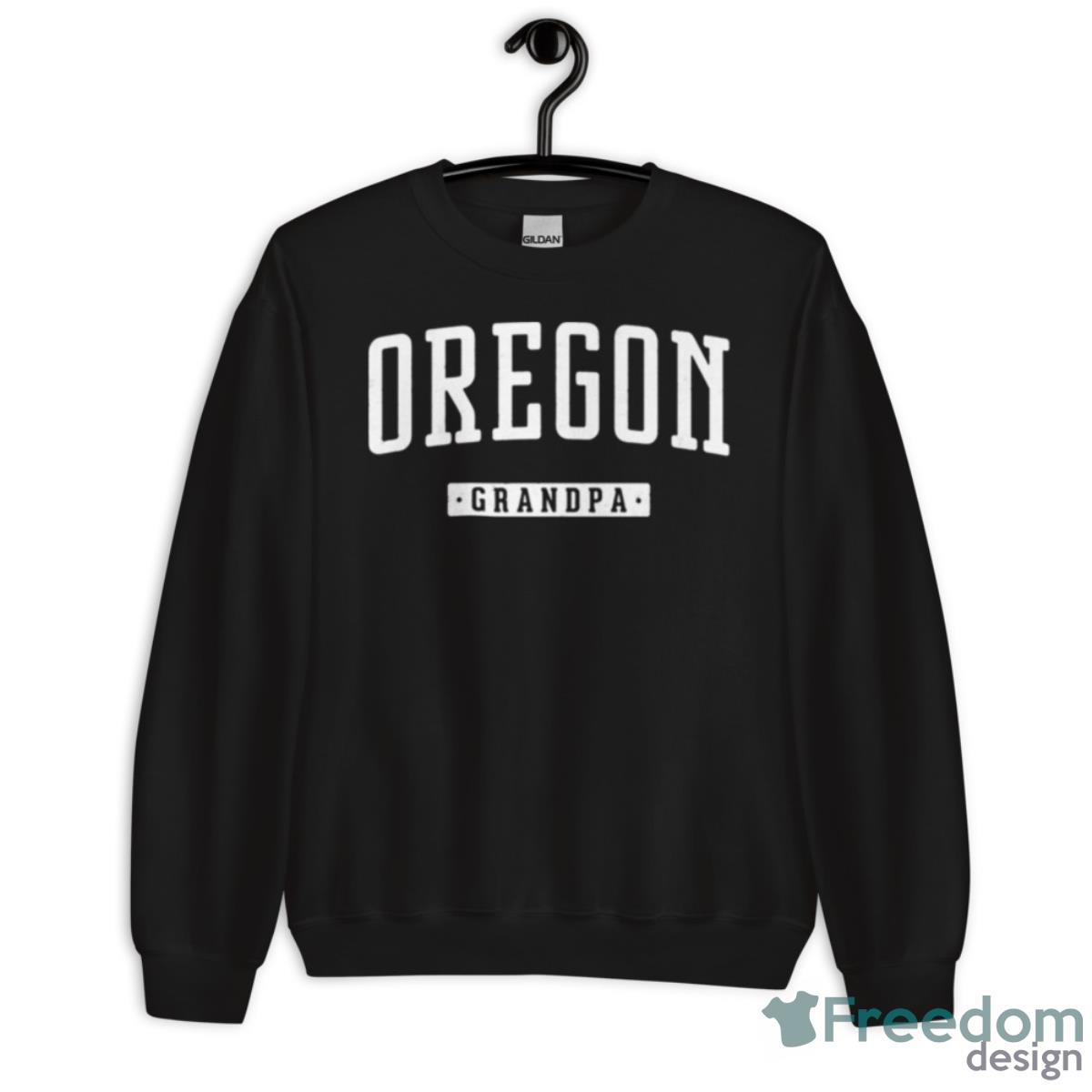 Oregon Grandpa NBA Shirt - Unisex Crewneck Sweatshirt