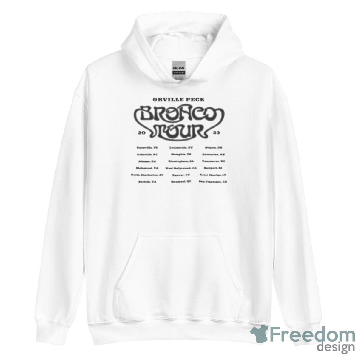 Orville Peck Gold Bronco Tour Shirt - Unisex Heavy Blend Hooded Sweatshirt Orville Peck Gold Bronco Tour Shirt - Unisex Heavy Blend Hooded Sweatshirt