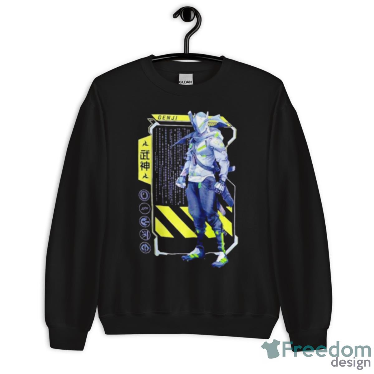 Overwatch 2 Genji Shirt - Unisex Crewneck Sweatshirt Overwatch 2 Genji Shirt - Unisex Crewneck Sweatshirt