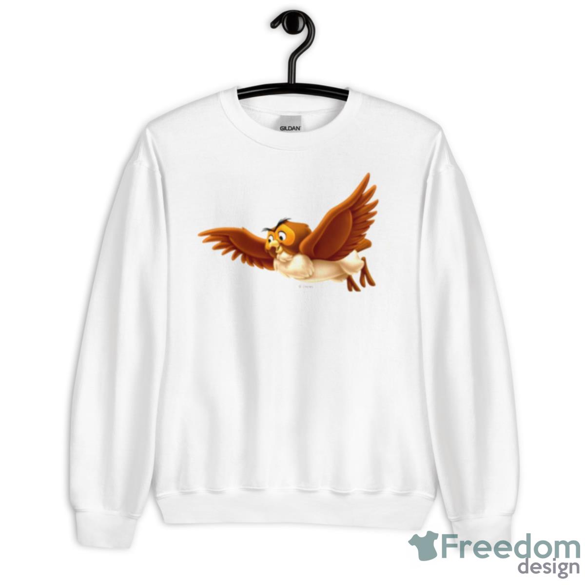 Owl From Winnie The Pooh Shirt - Unisex Heavy Blend Crewneck Sweatshirt