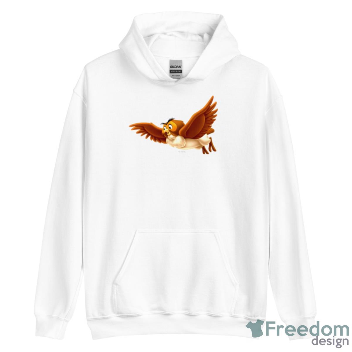 Owl From Winnie The Pooh Shirt - Unisex Heavy Blend Hooded Sweatshirt Owl From Winnie The Pooh Shirt - Unisex Heavy Blend Hooded Sweatshirt