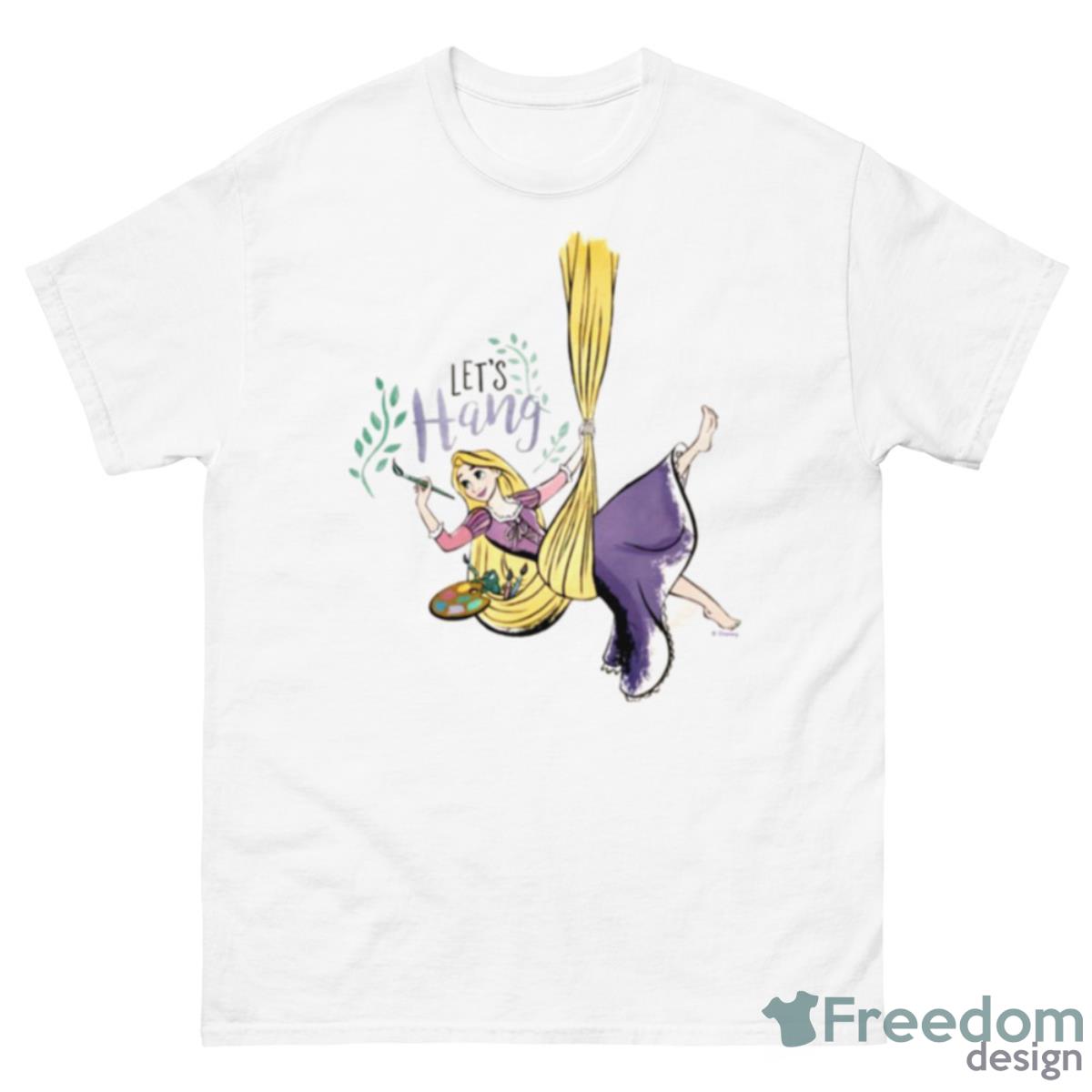 Painting Let’s Hang Rapunzel Shirt - 500 Men’s Classic Tee Gildan