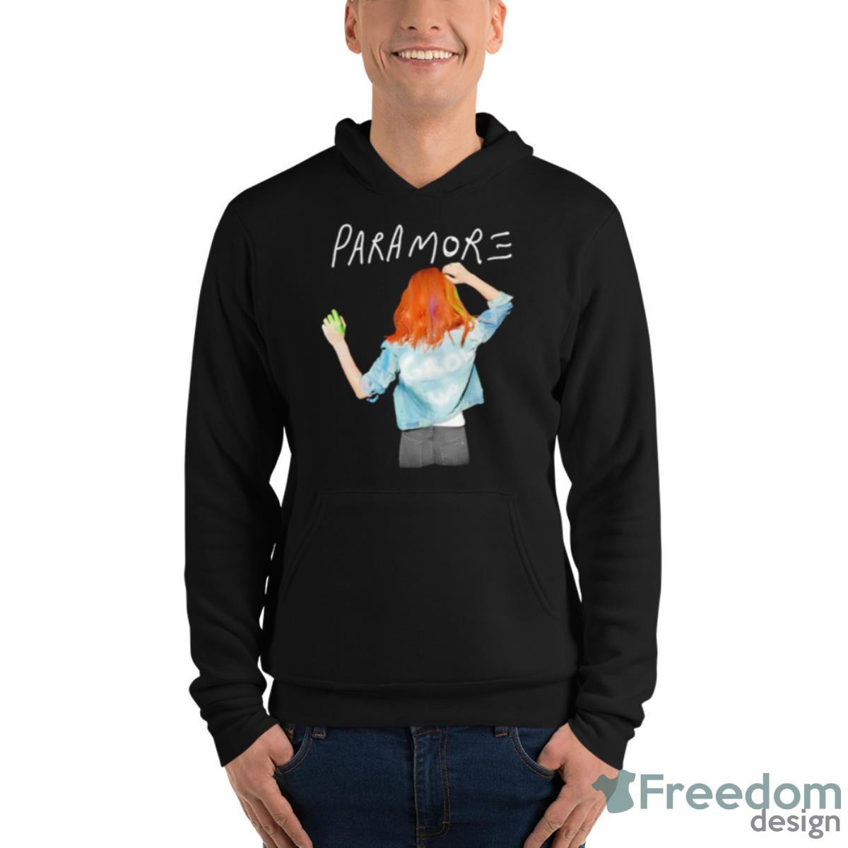 Paramore Denim Shirt - Unisex Fleece Pullover Hoodie Paramore Denim Shirt - Unisex Fleece Pullover Hoodie