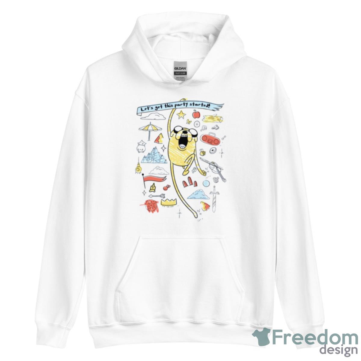 Party Jake Sketch Adventure Time Shirt - Unisex Heavy Blend Hooded Sweatshirt Party Jake Sketch Adventure Time Shirt - Unisex Heavy Blend Hooded Sweatshirt