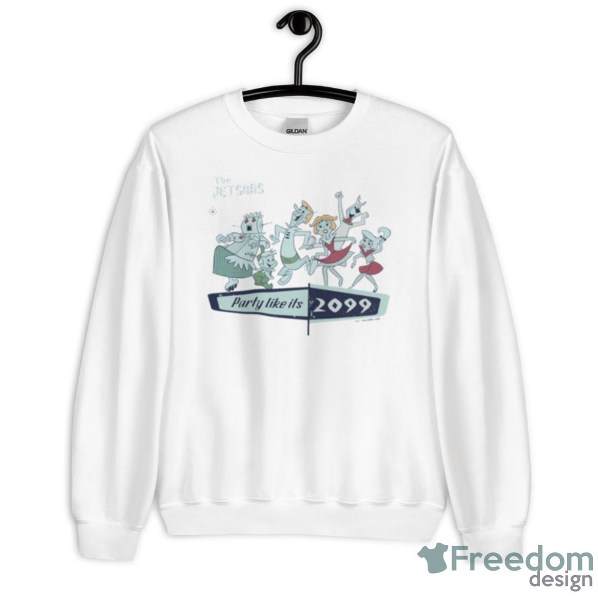 Party Like It’s 2099 The Jetsons Shirt - Unisex Heavy Blend Crewneck Sweatshirt