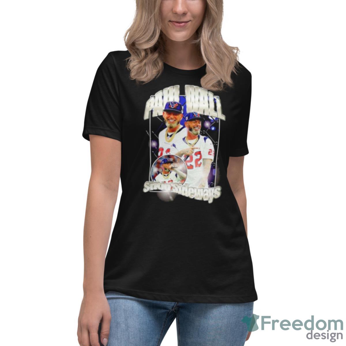 Paul Wall Sittin’ Sideways Shirt - Womens Relaxed Short Sleeve Jersey Tee Paul Wall Sittin’ Sideways Shirt - Womens Relaxed Short Sleeve Jersey Tee