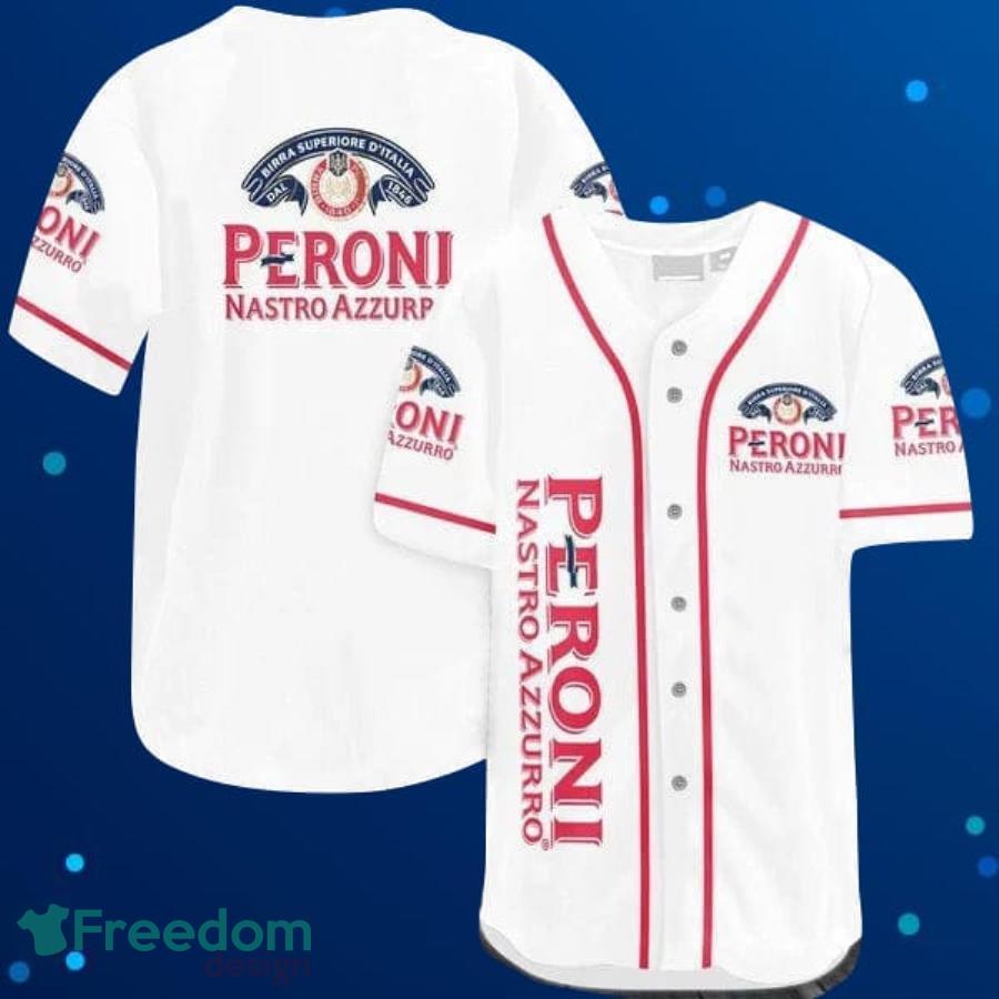 Peroni Nastro Azzurro Beer Baseball Jersey For Men And Women Product Photo 1