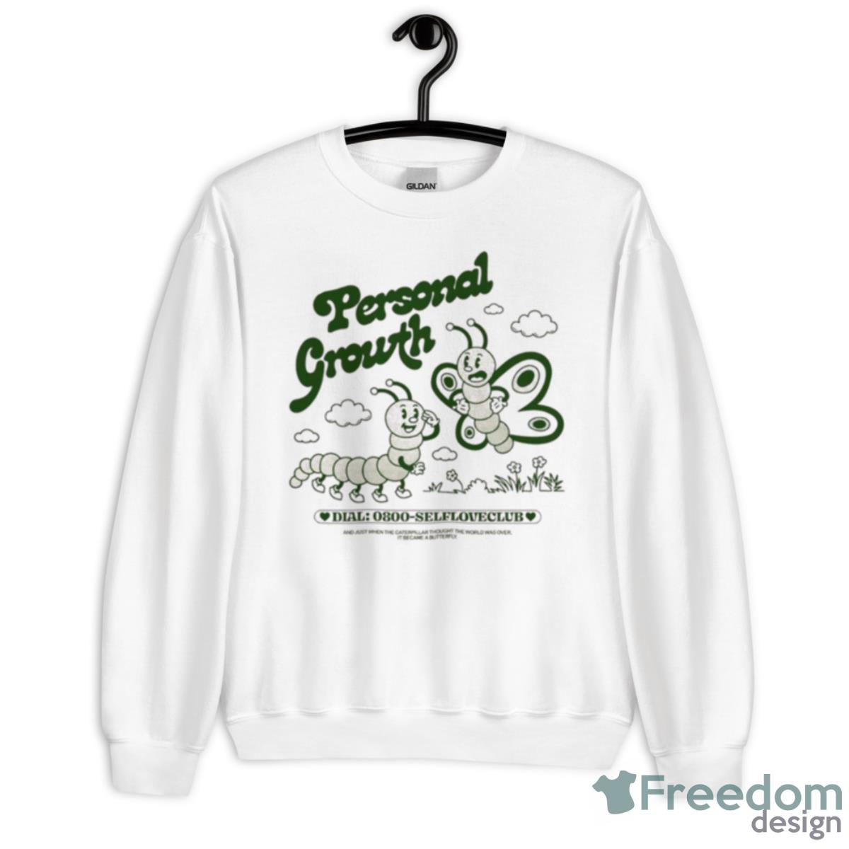 Personal Growth Shirt - Unisex Heavy Blend Crewneck Sweatshirt