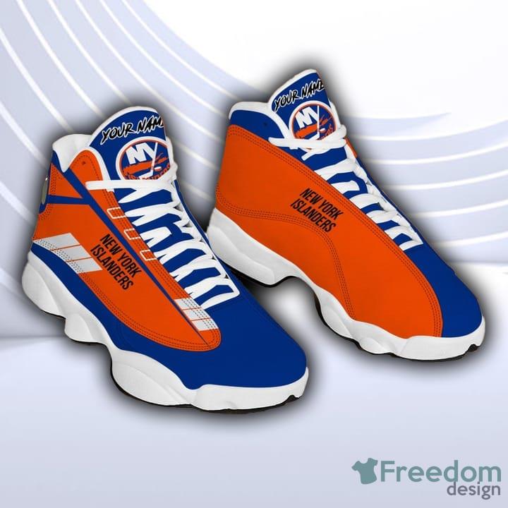 New York Islanders CUSTOM Air Jordan 1 Shoes 