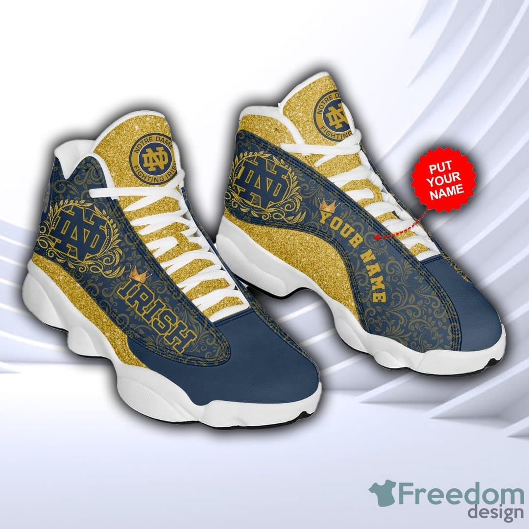 Notre Dame Fighting Irish Air Jordan 13 Sneakers Nfl Custom Sport Shoes -  Freedomdesign