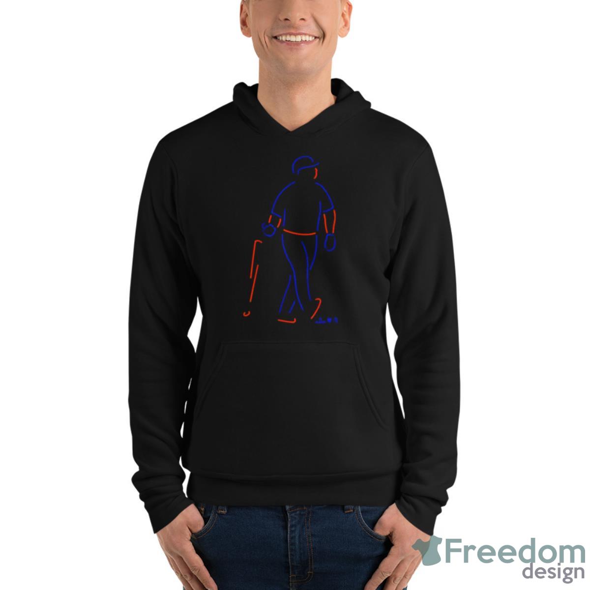 Pete Alonso Neon Bat Drop Shirt image Pete Alonso Neon Bat Drop Shirt - Unisex Fleece Pullover Hoodie