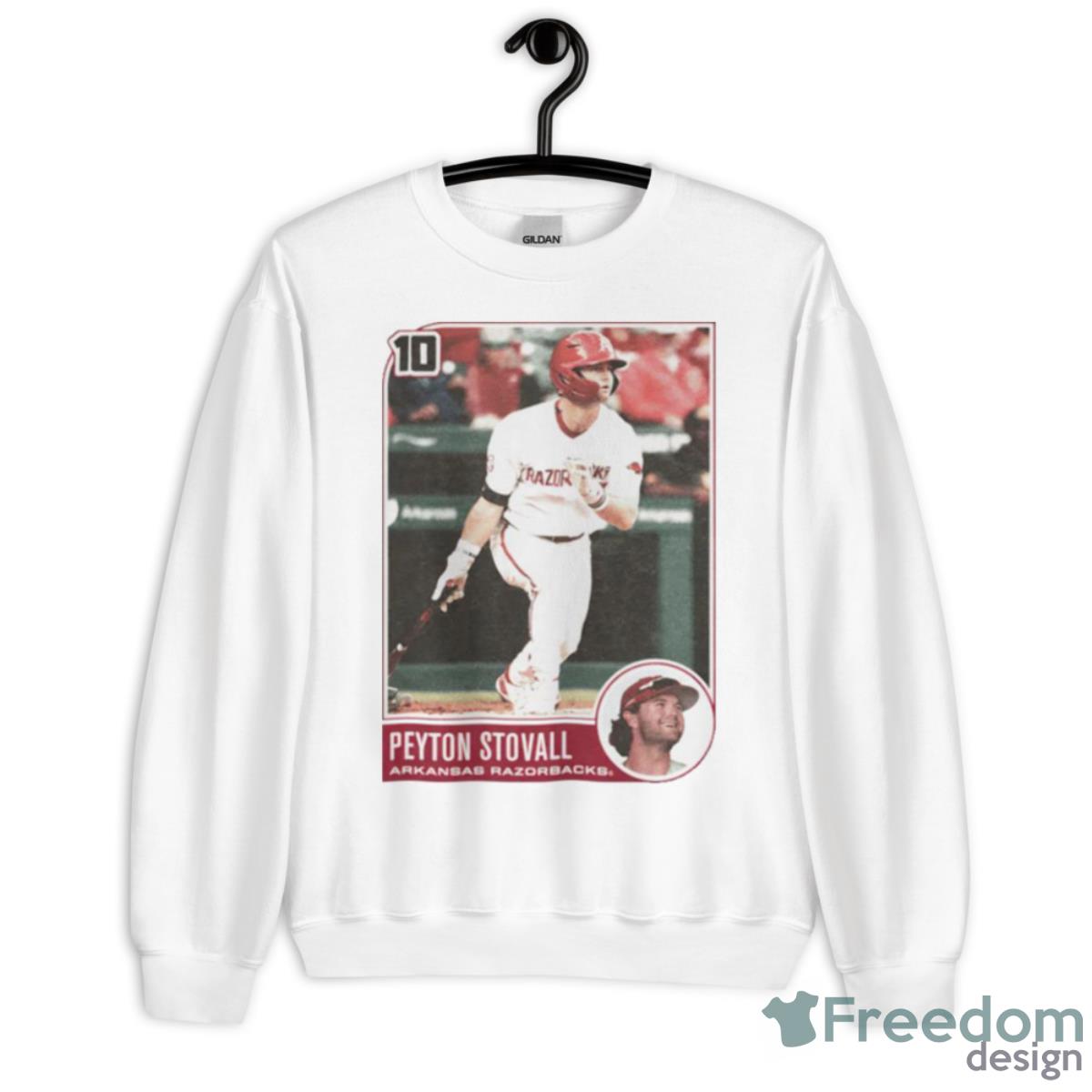 Peyton Stovall Baseball Card Shirt - Unisex Heavy Blend Crewneck Sweatshirt