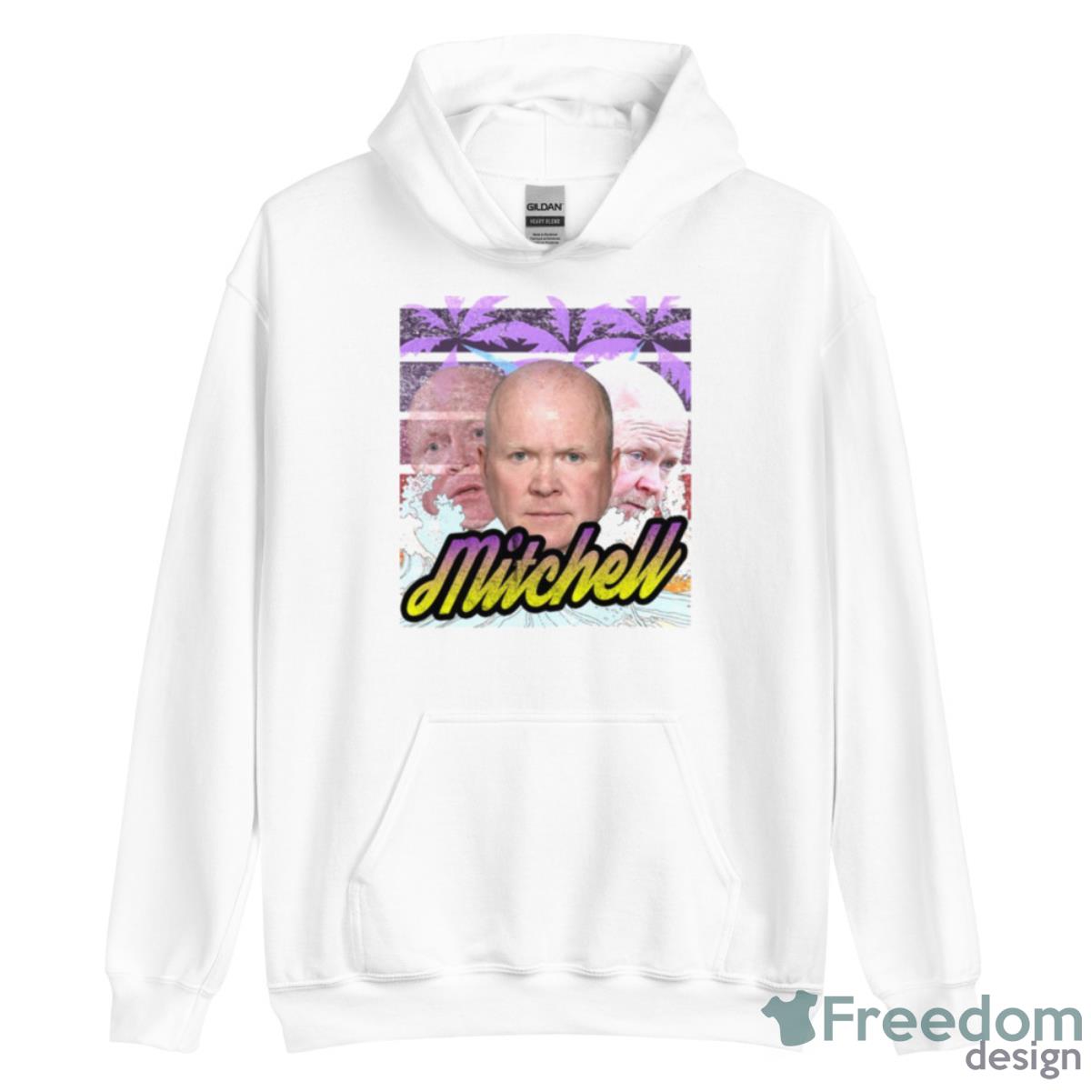 Phil Mitchell Eastenders Cold War Steve Mcfadden Vintage Sun Drenched Style Surf Palm Tree Shirt - Unisex Heavy Blend Hooded Sweatshirt Phil Mitchell Eastenders Cold War Steve Mcfadden Vintage Sun Drenched Style Surf Palm Tree Shirt - Unisex Heavy Blend Hooded Sweatshirt