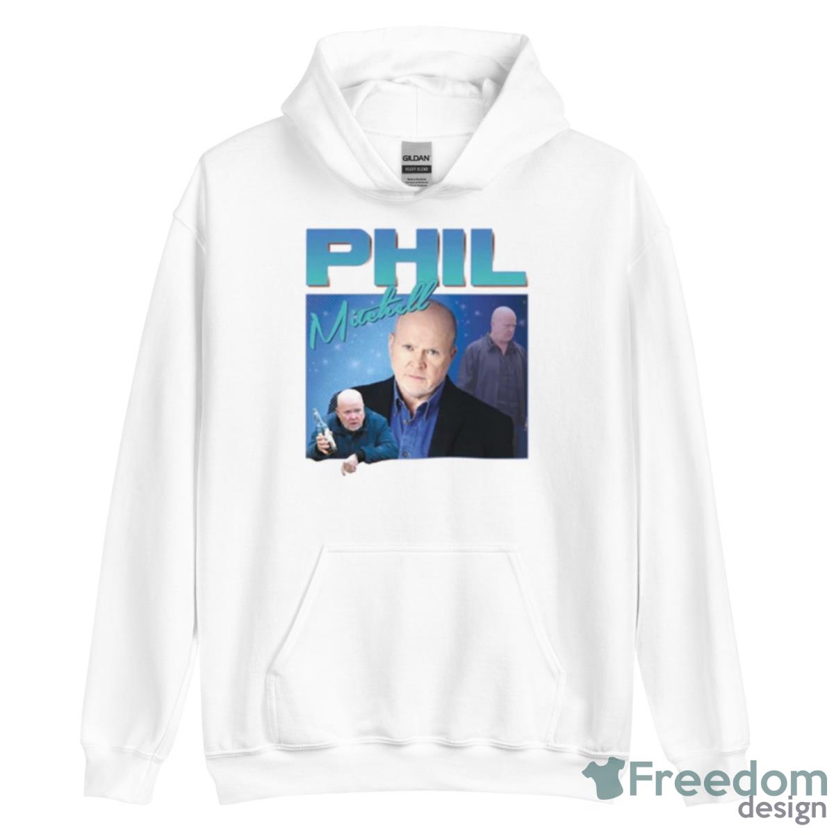 Phil Mitchell Homage Funny Uk Tribute Tv Fan 90s Legend Shirt image Phil Mitchell Homage Funny Uk Tribute Tv Fan 90s Legend Shirt - Unisex Heavy Blend Hooded Sweatshirt