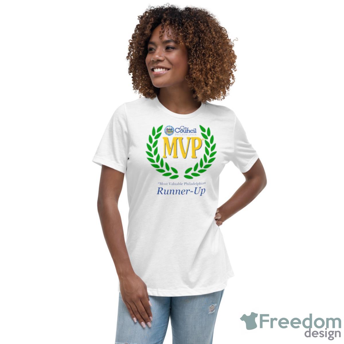 Philadelphia City Council MVP Shirt - Womens Relaxed Short Sleeve Jersey Tee Philadelphia City Council MVP Shirt - Womens Relaxed Short Sleeve Jersey Tee