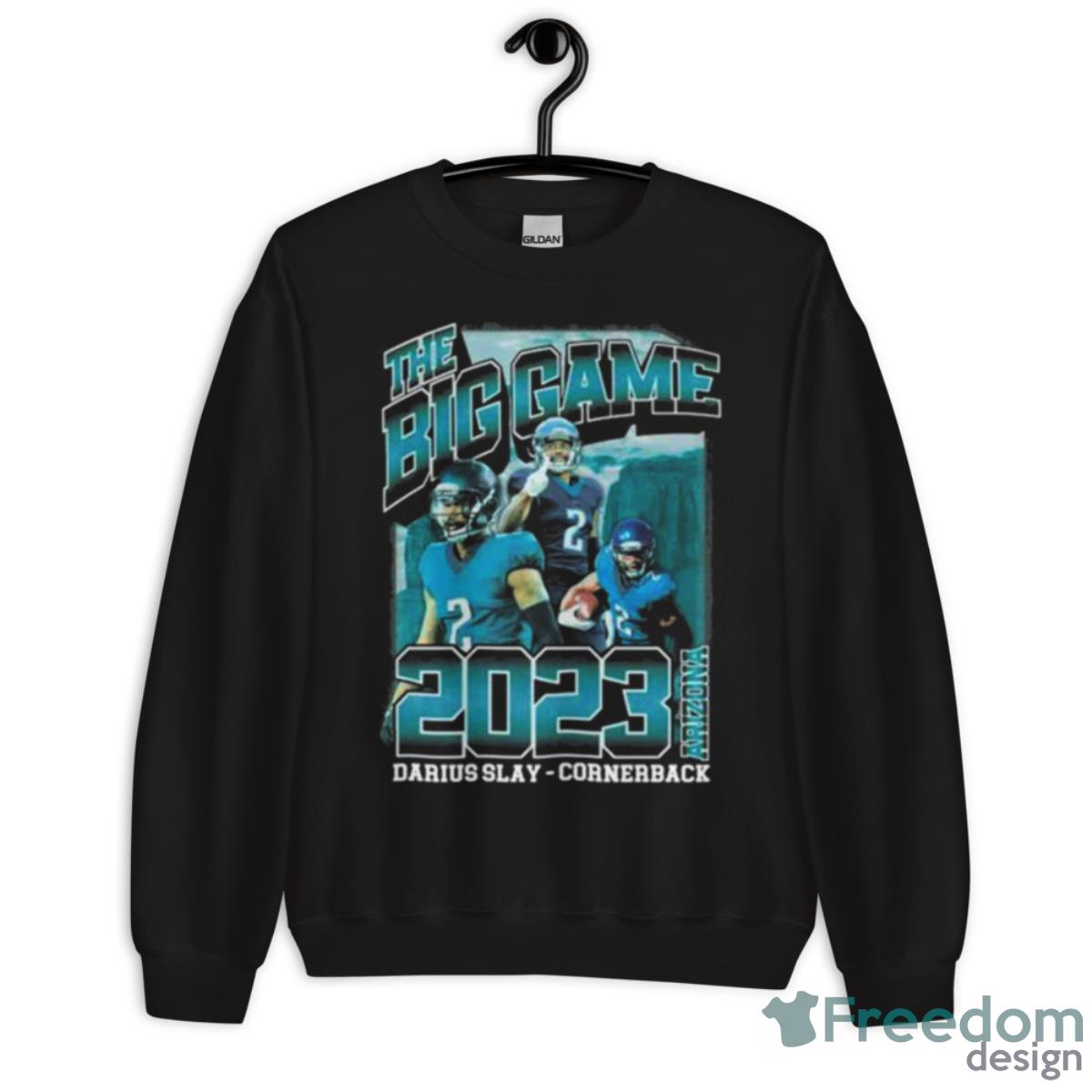 Philadelphia Eagles Darius Slay The Big Game Shirt - Unisex Crewneck Sweatshirt