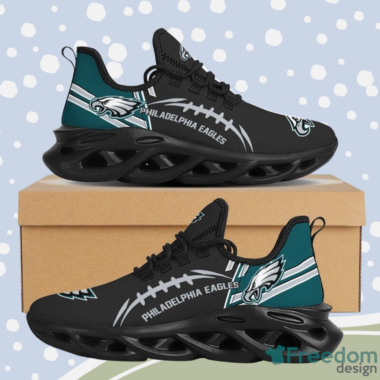 Philadelphia Eagles Max Soul Sneakers Running Shoes NFL Gifts Product Photo 2