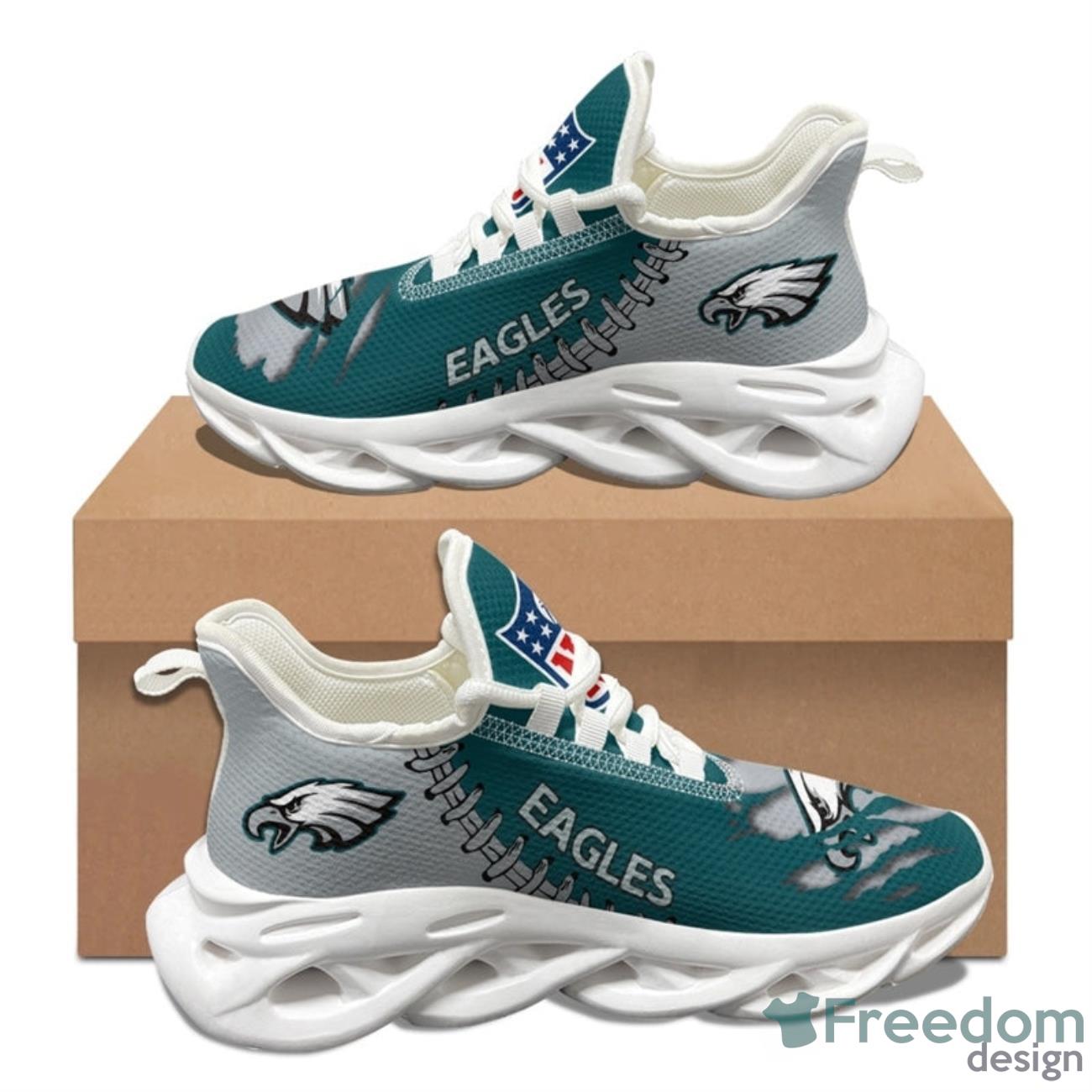 Philadelphia Eagles NFL Max Soul Sneakers Running Shoes Product Photo 2