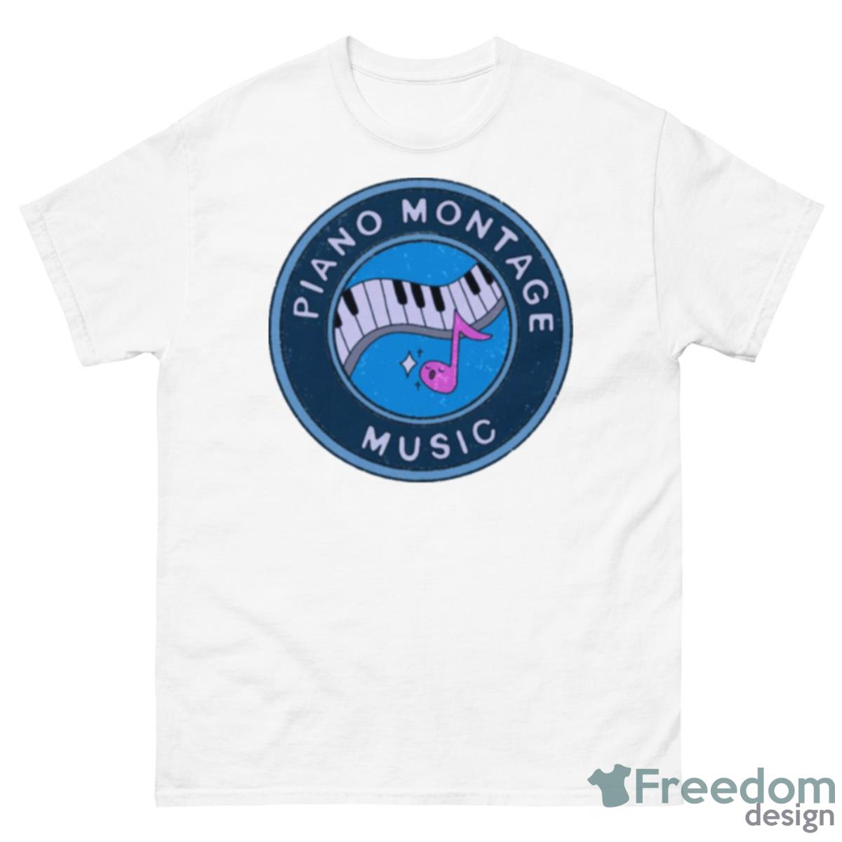 Piano Montage Music Badge Summer Camp Island Shirt - 500 Men’s Classic Tee Gildan
