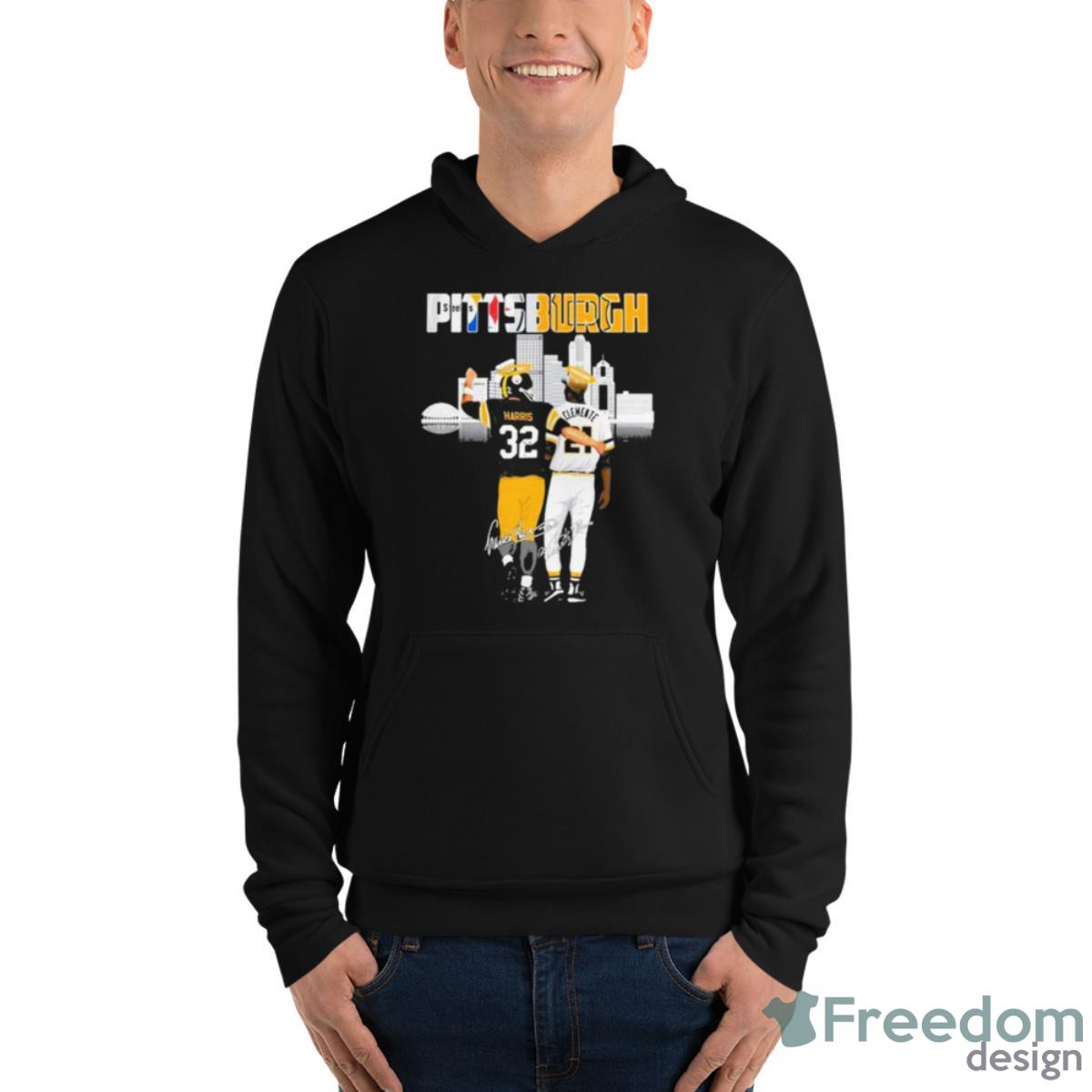 Pittsburgh Harris Clemente Signature Shirt - Unisex Fleece Pullover Hoodie Pittsburgh Harris Clemente Signature Shirt - Unisex Fleece Pullover Hoodie