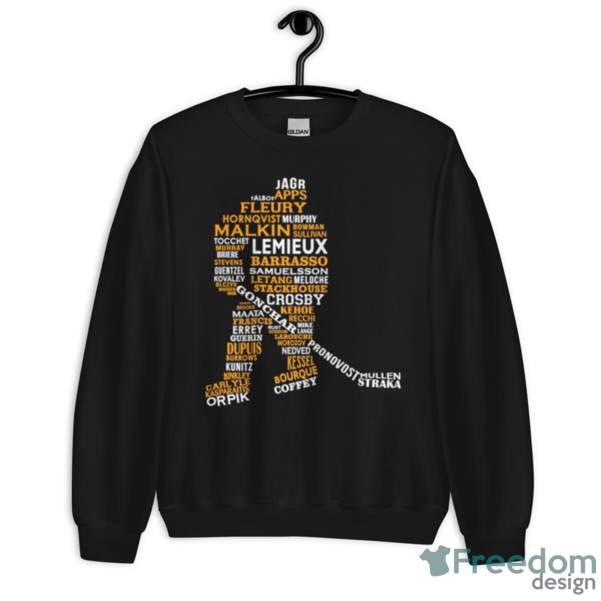 Pittsburgh Hockey Greats Heavyweight Shirt - Unisex Crewneck Sweatshirt