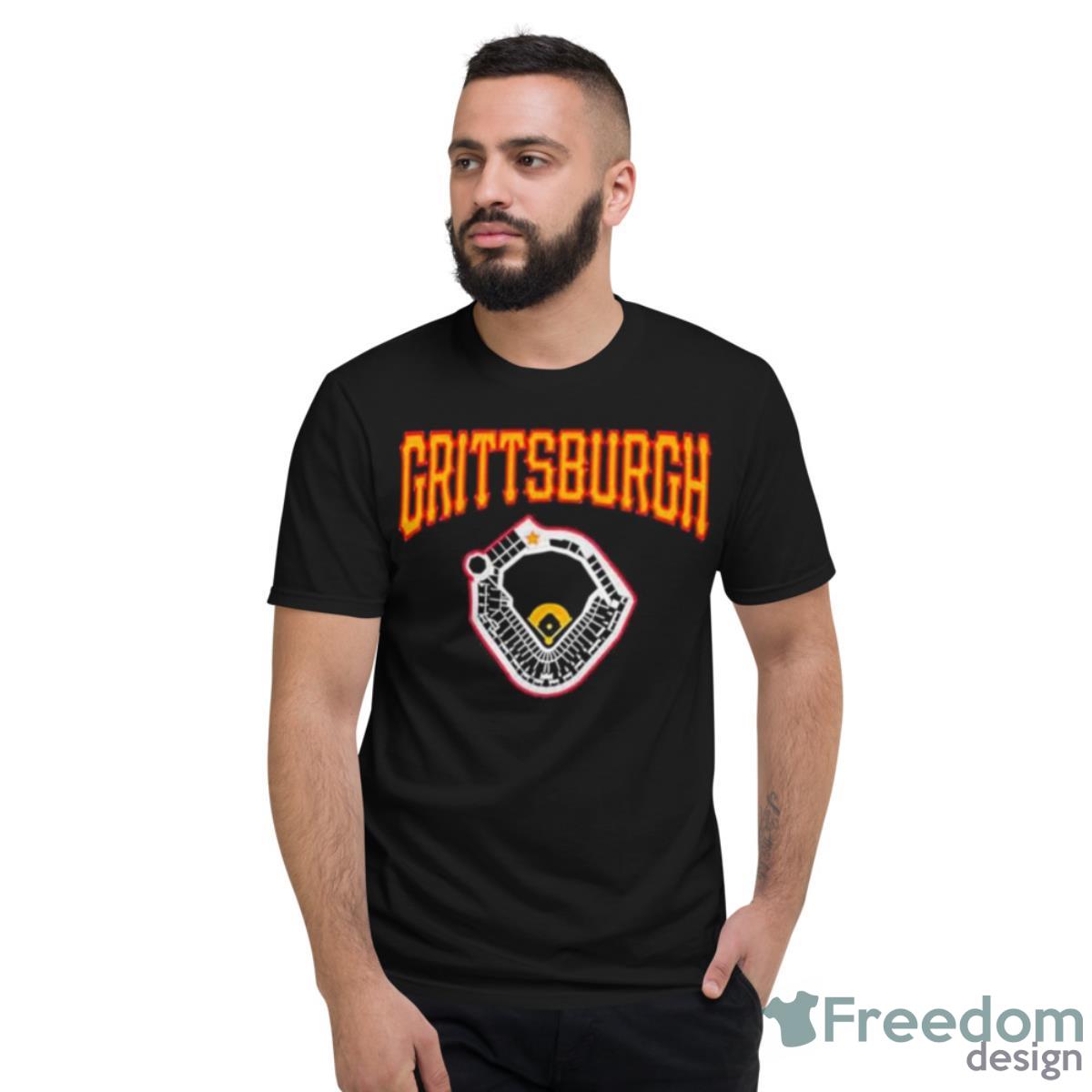 Pittsburgh Pirates Grittsburgh Stadium 2023 Shirt - Short Sleeve T-Shirt