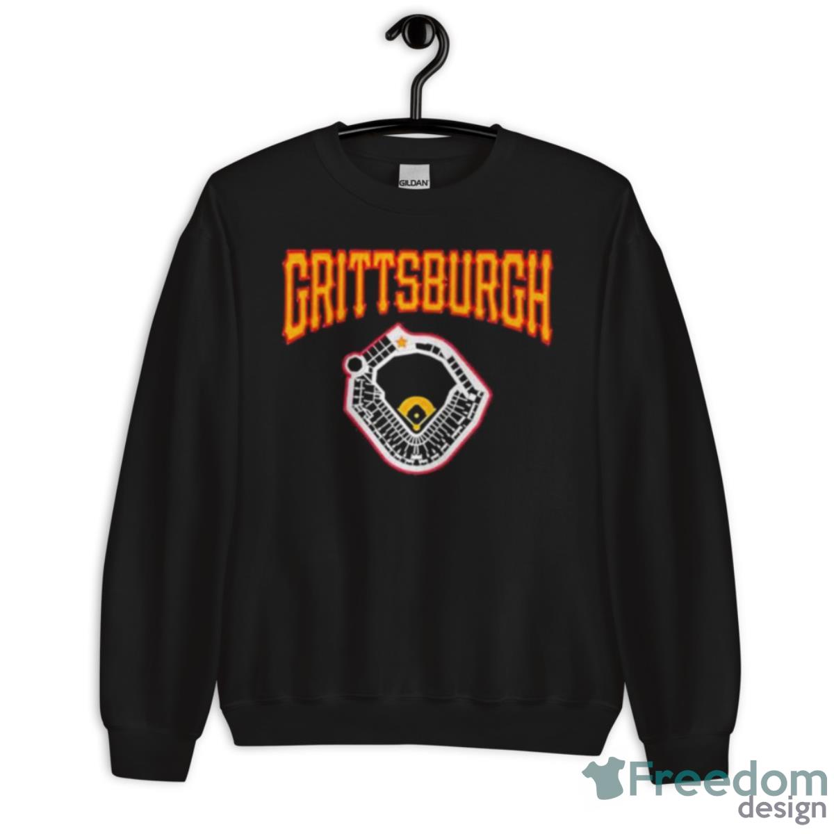 Pittsburgh Pirates Grittsburgh Stadium 2023 Shirt image Pittsburgh Pirates Grittsburgh Stadium 2023 Shirt - Unisex Crewneck Sweatshirt