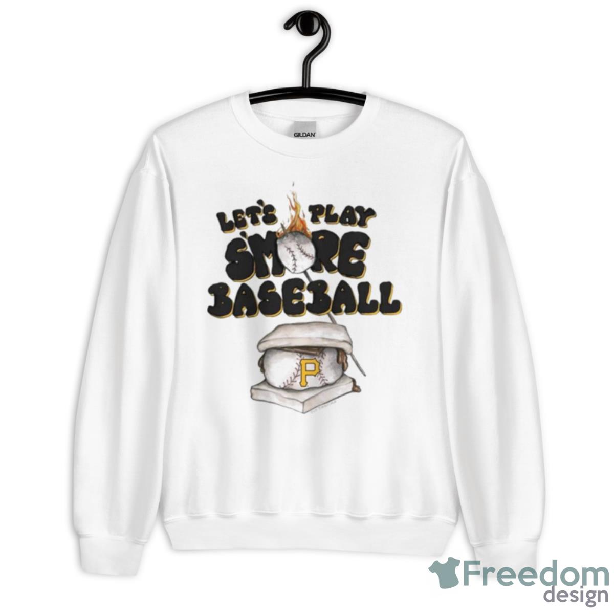 Pittsburgh Pirates Tiny Turnip Women’s S’mores Shirt - Unisex Heavy Blend Crewneck Sweatshirt