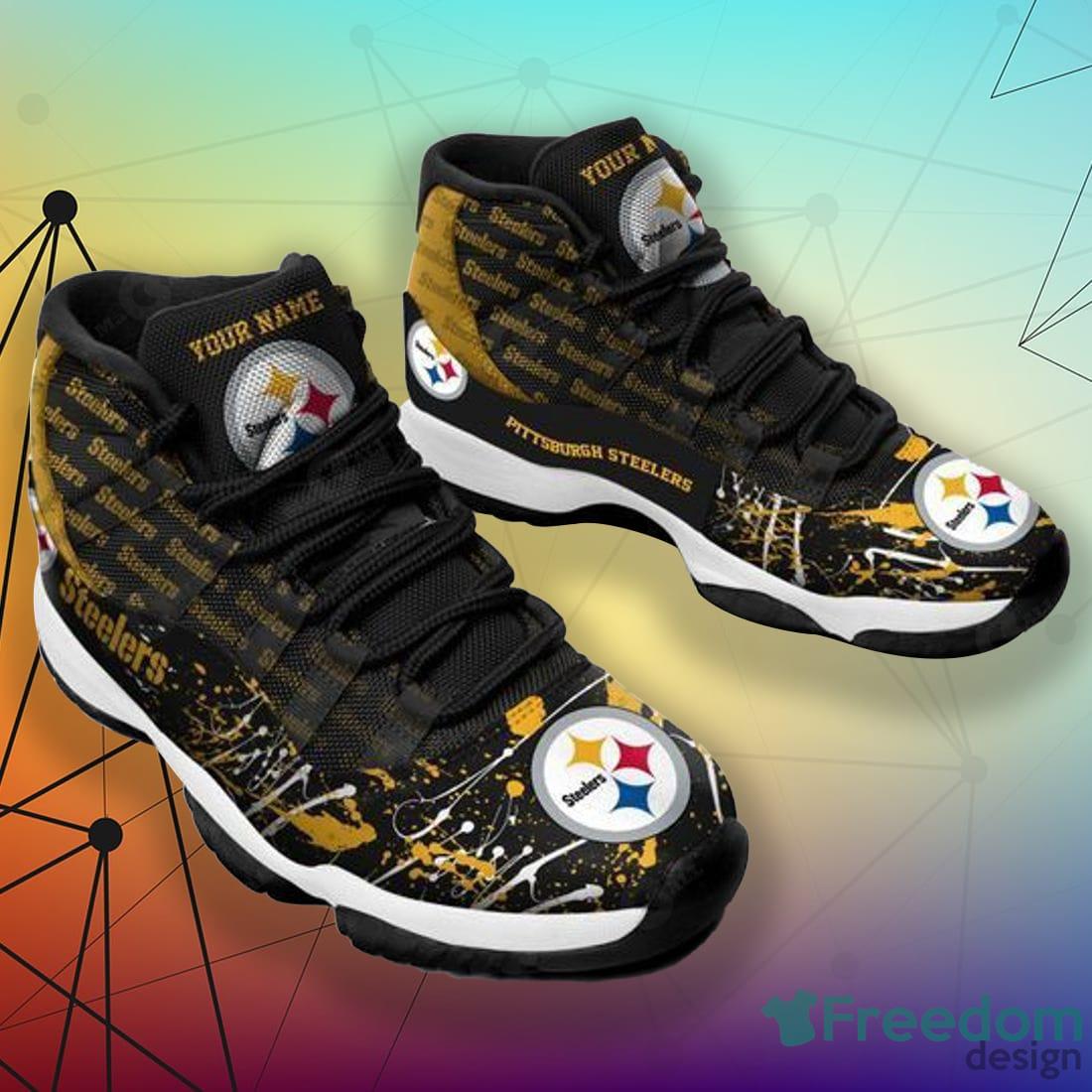 HOT Pittsburgh Steelers shoes Custom Air Force Sneakers for fans