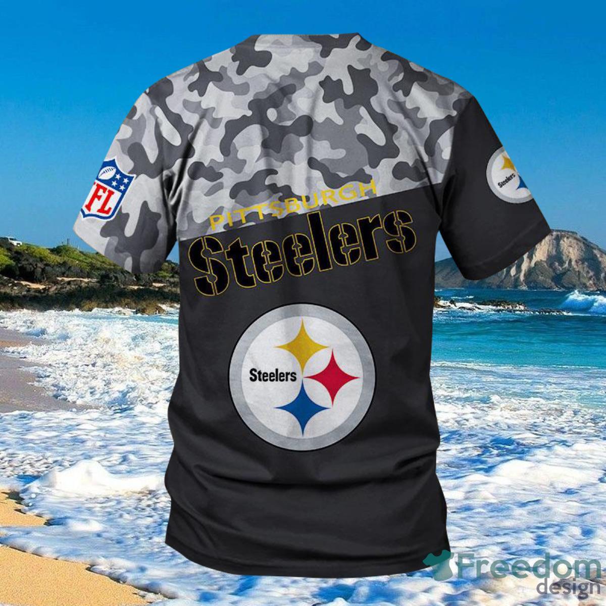 Pittsburgh Steelers Military Shirt 3D For Men And Women Product Photo 2