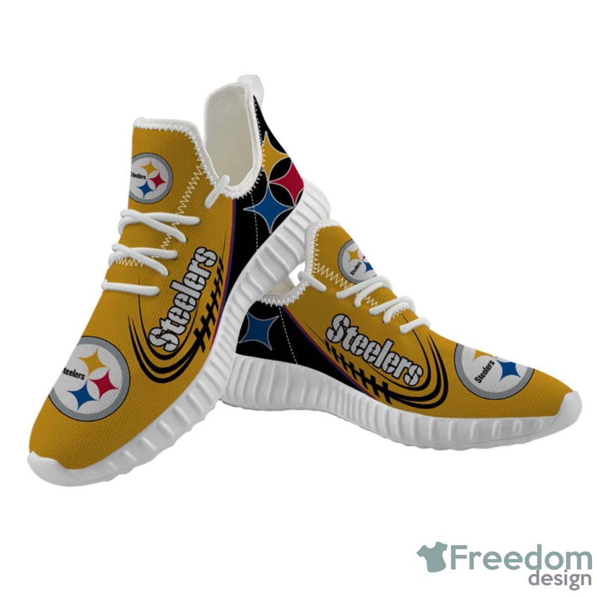 Pittsburgh Steelers Sneakers Big Logo Reze Shoes Product Photo 2