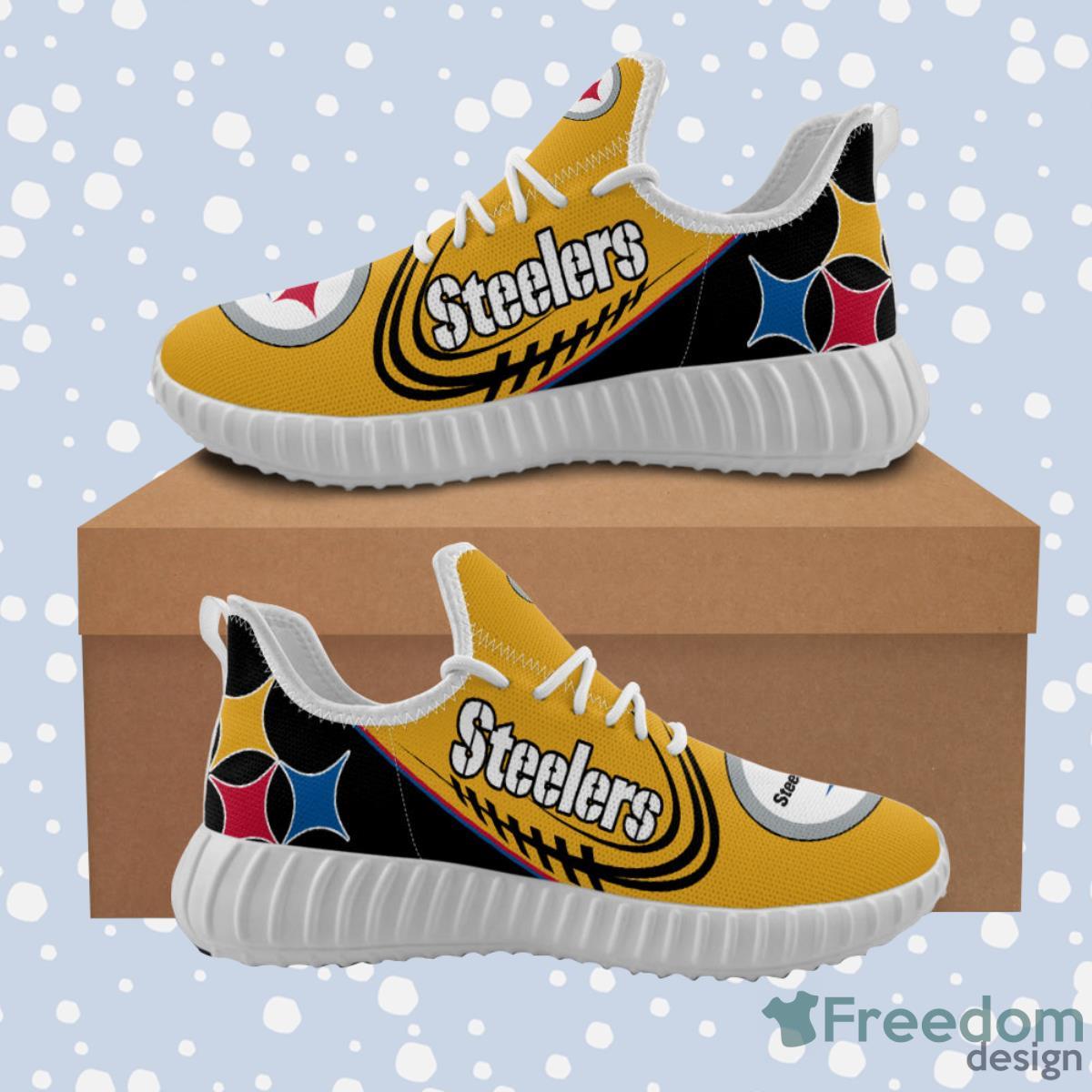 Pittsburgh Steelers Sneakers Big Logo Reze Shoes Product Photo 1