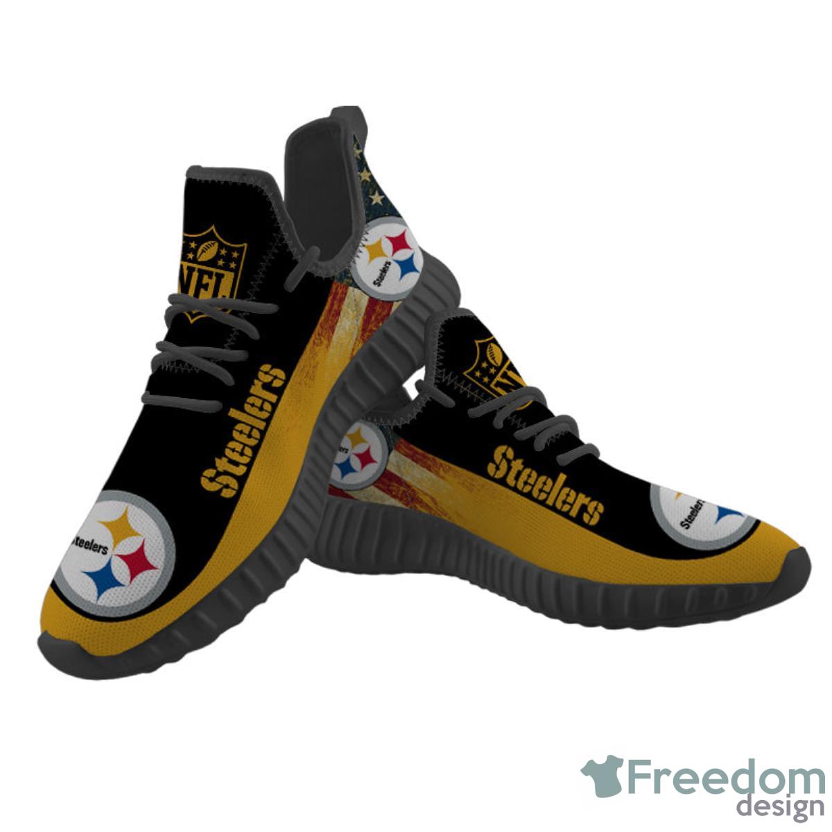 Pittsburgh Steelers Sneakers Reze Shoes NFL Gift Ideas Product Photo 2