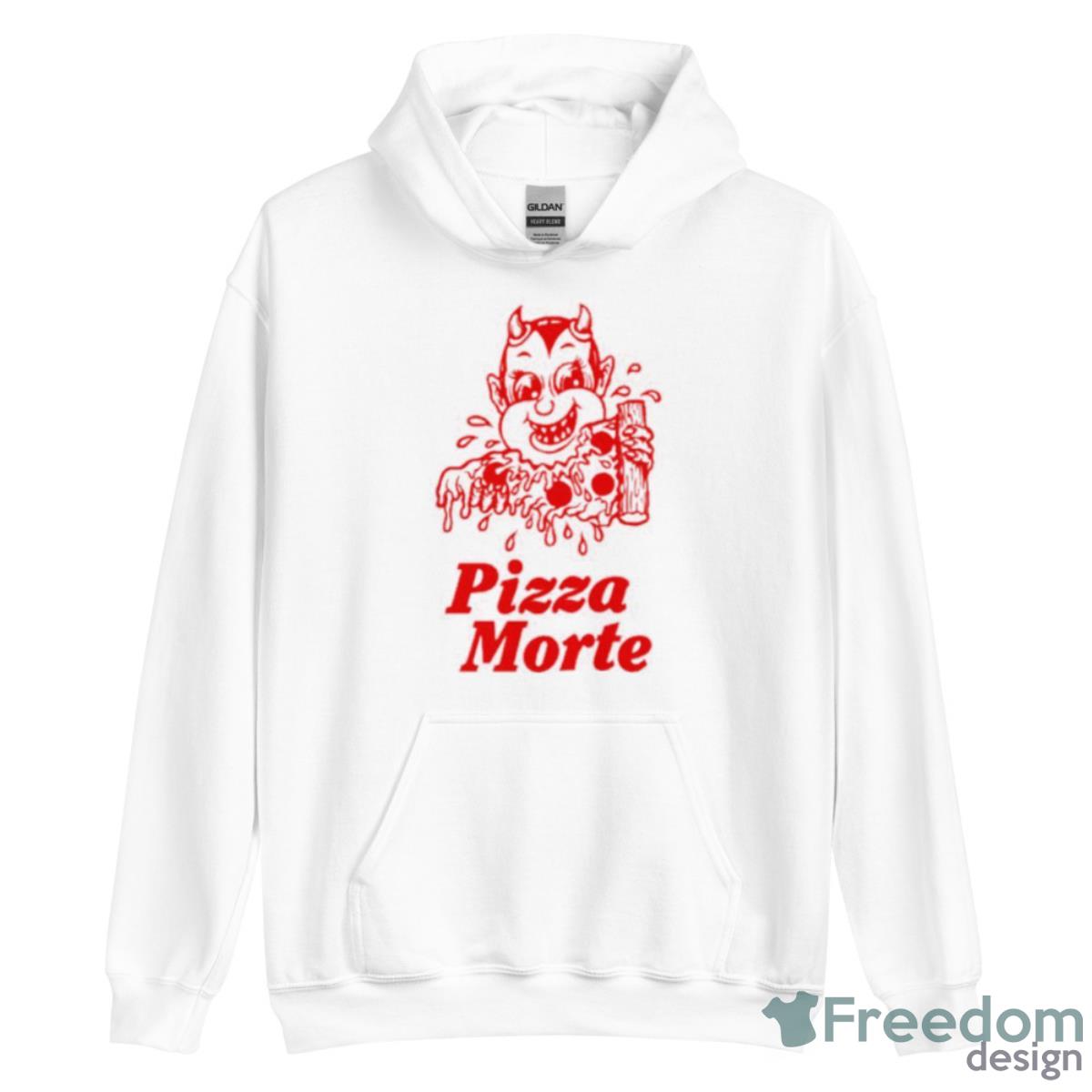 Pizza Morte Shirt image Pizza Morte Shirt - Unisex Heavy Blend Hooded Sweatshirt