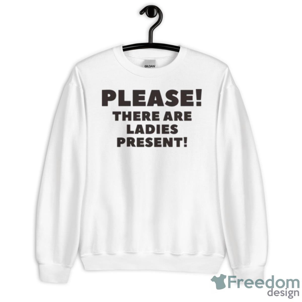 Please There Are Ladies Present Clue Movie Shirt - Unisex Heavy Blend Crewneck Sweatshirt