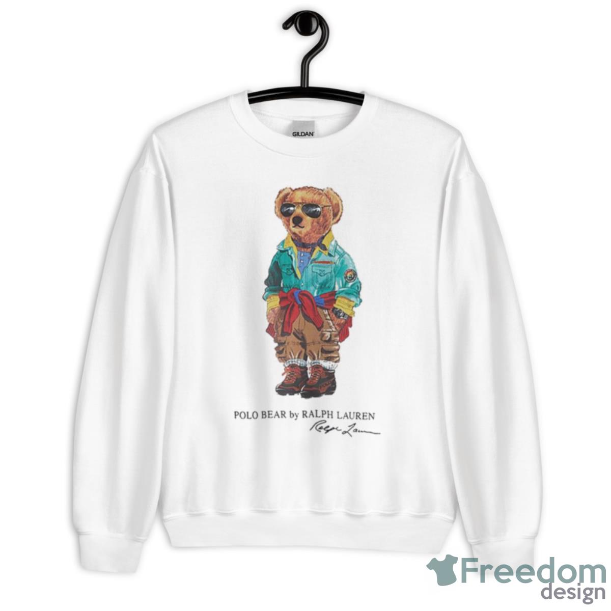 Polo Bear Ralph Lauren Hoodie - Unisex Heavy Blend Crewneck Sweatshirt