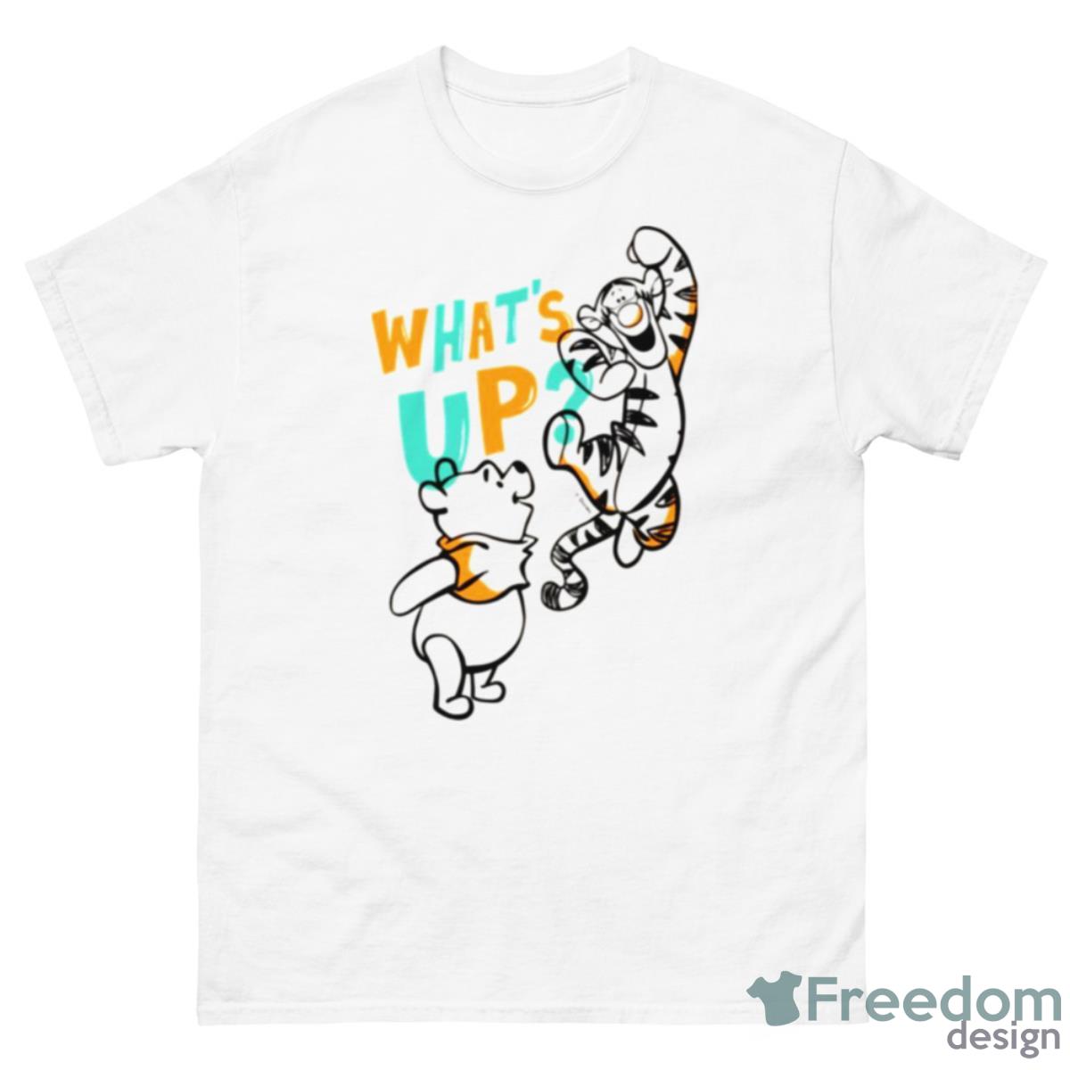 Pooh And Tigger What’s Up Winnie The Pooh Shirt - 500 Men’s Classic Tee Gildan