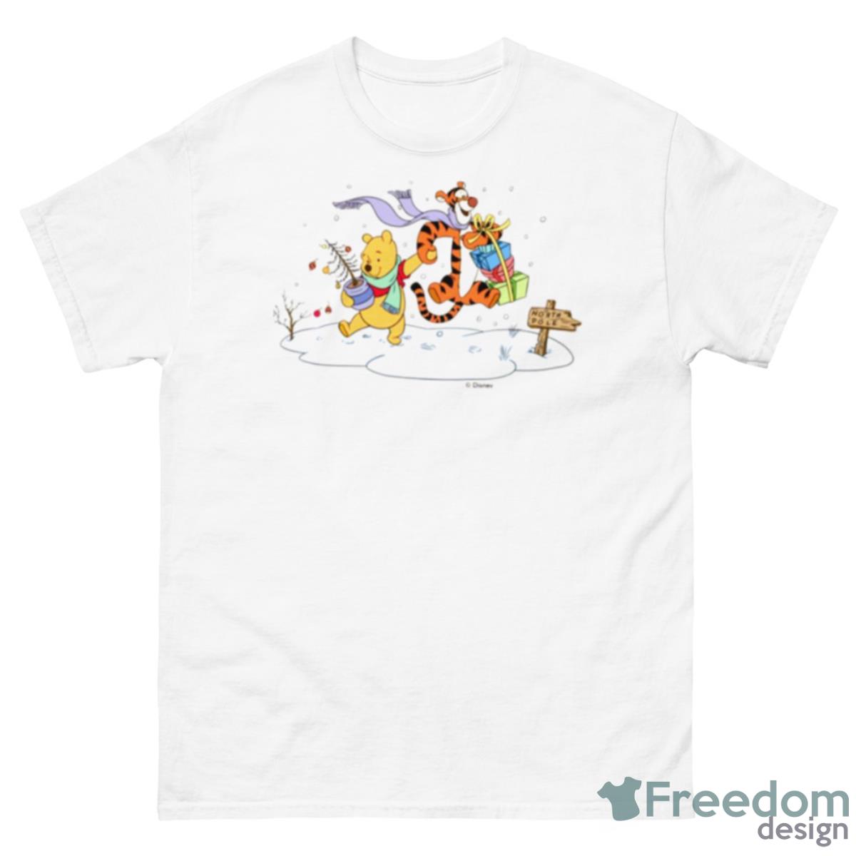 Pooh & Tigger Christmas Gifts Winnie The Pooh Shirt - 500 Men’s Classic Tee Gildan