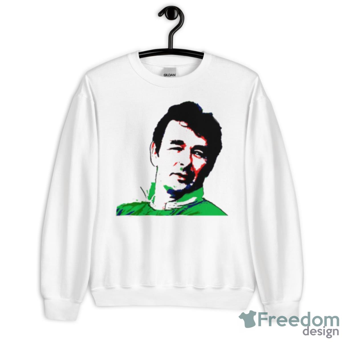 Pop Art Pixel Brian Clough Shirt - Unisex Heavy Blend Crewneck Sweatshirt