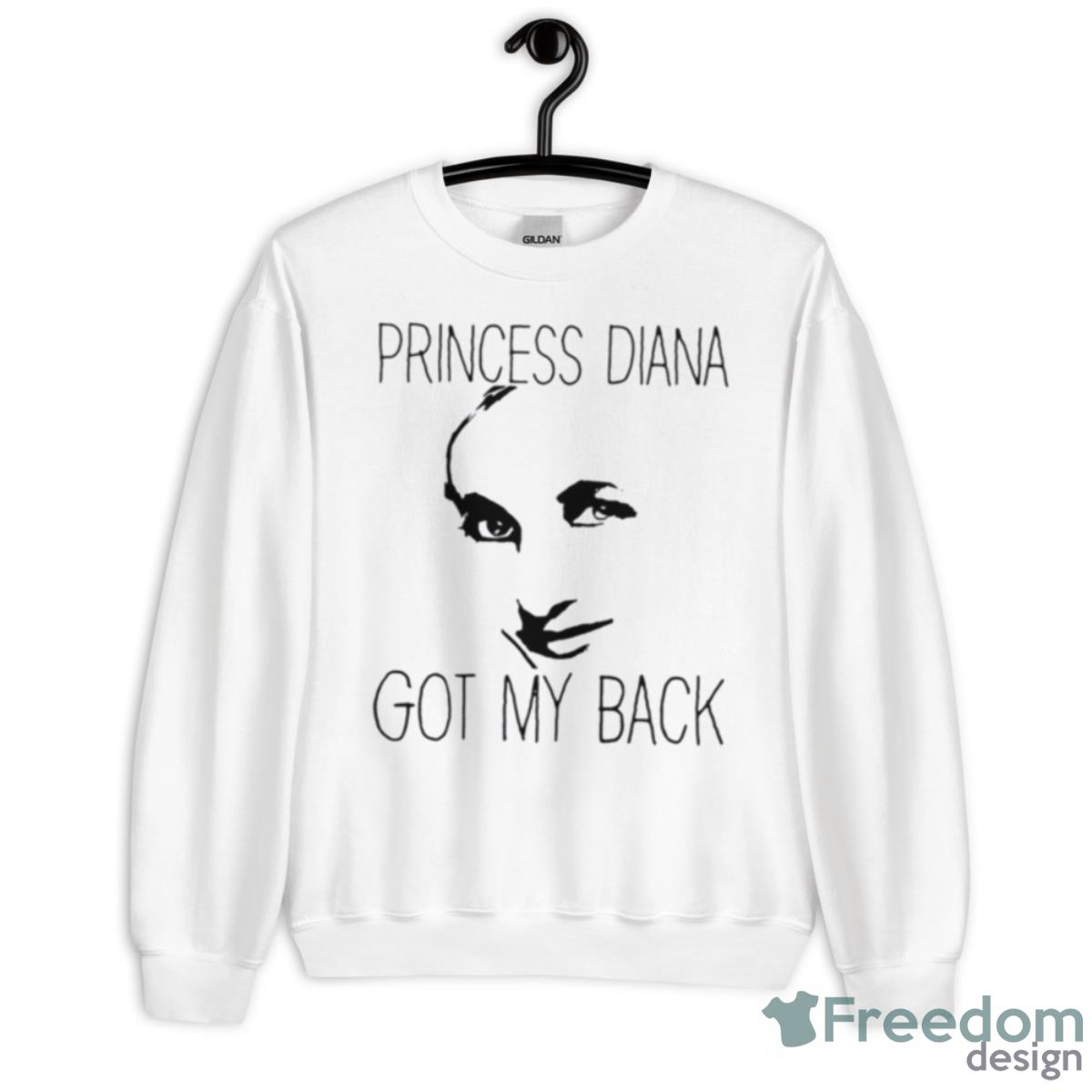 Princess Diana Got My Back Royal Shirt - Unisex Heavy Blend Crewneck Sweatshirt