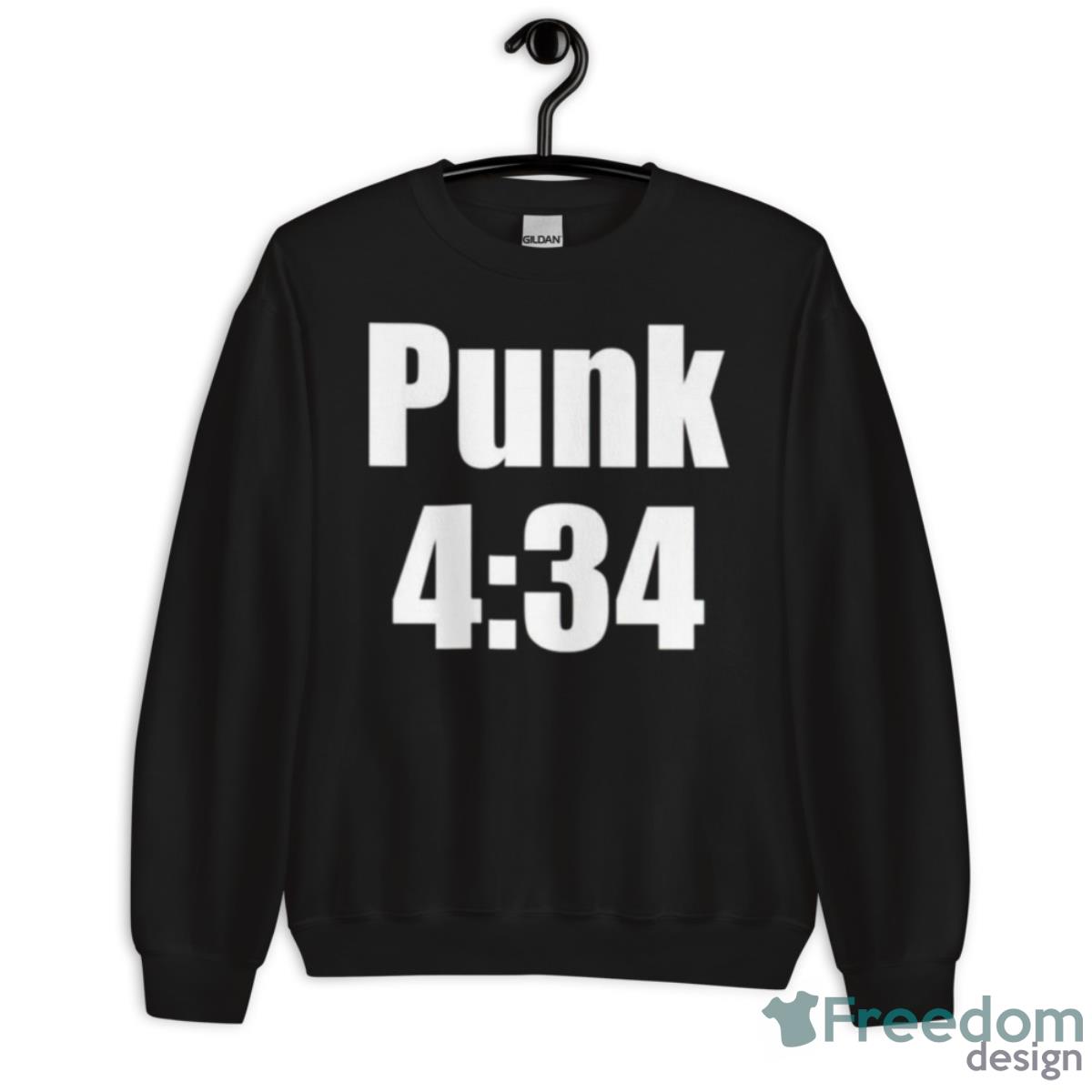 Punk 4 34 Shirt image Punk 4 34 Shirt - Unisex Crewneck Sweatshirt