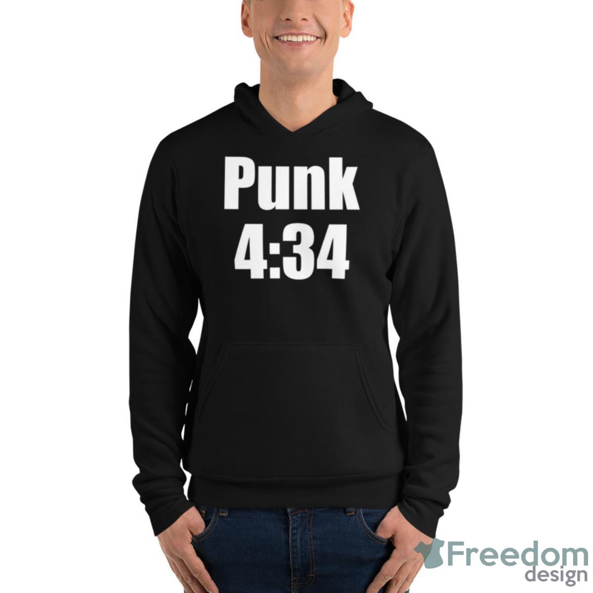 Punk 4 34 Shirt - Unisex Fleece Pullover Hoodie Punk 4 34 Shirt - Unisex Fleece Pullover Hoodie