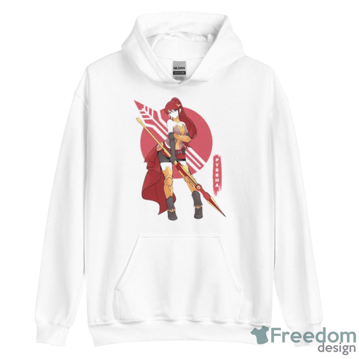 Pyrrha Nikos Anime Girl Pretty Rwby Shirt - Unisex Heavy Blend Hooded Sweatshirt Pyrrha Nikos Anime Girl Pretty Rwby Shirt - Unisex Heavy Blend Hooded Sweatshirt
