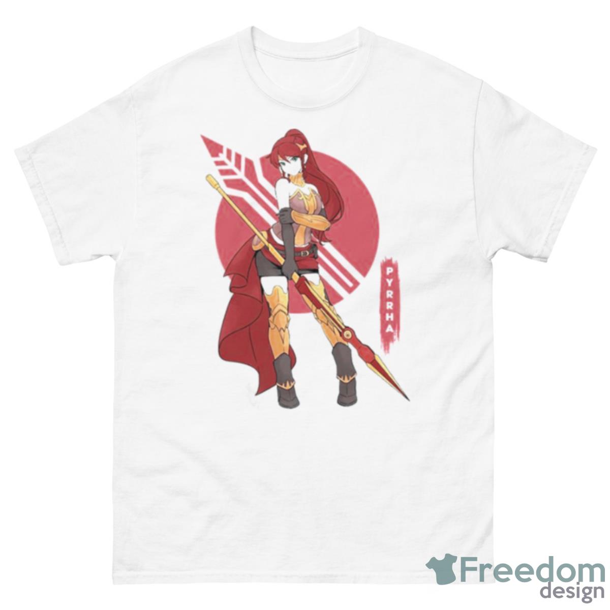 Pyrrha Nikos Anime Girl Pretty Rwby Shirt Freedomdesign 