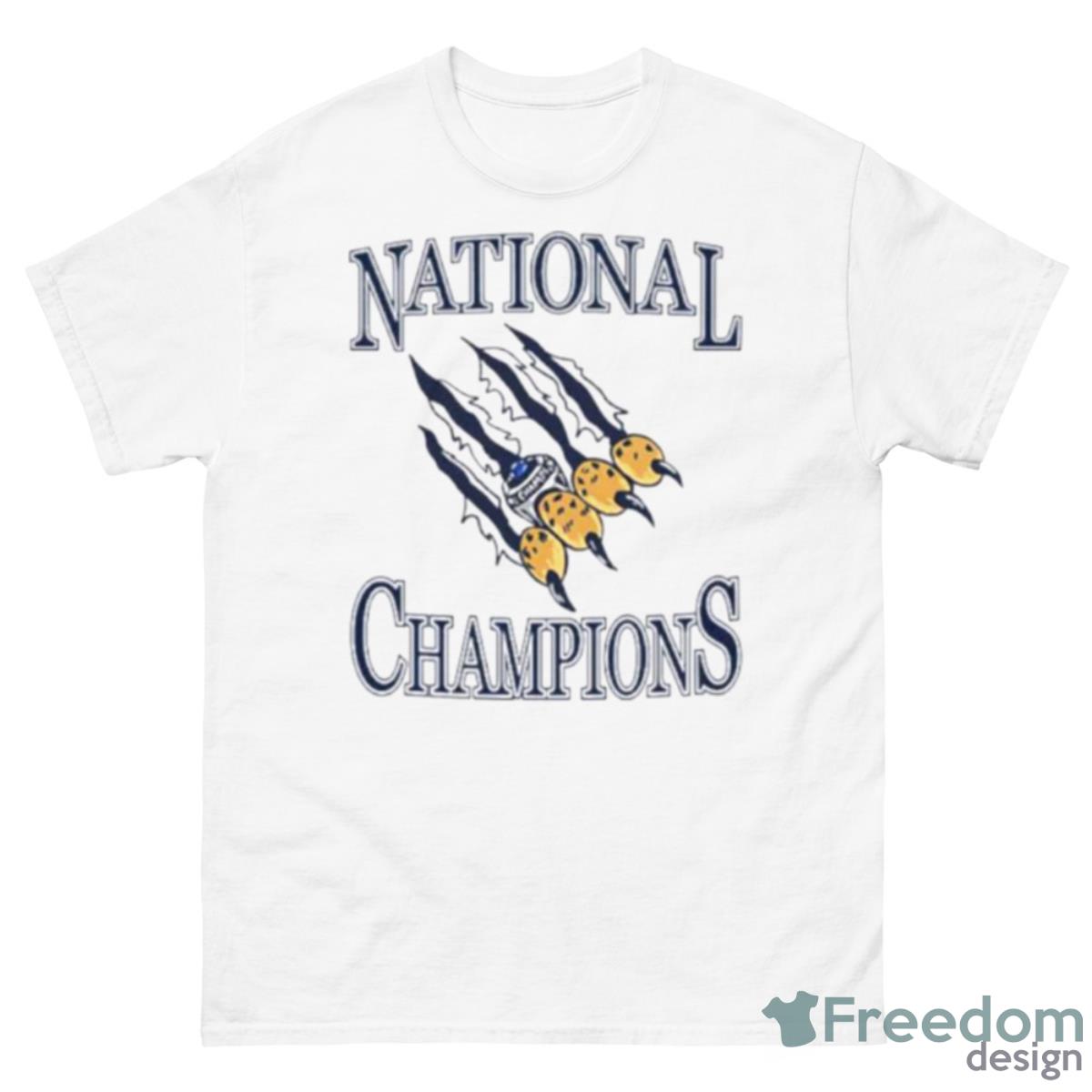 Quinnipiac Bobcats 5 Time National Champions Shirt - 500 Men’s Classic Tee Gildan