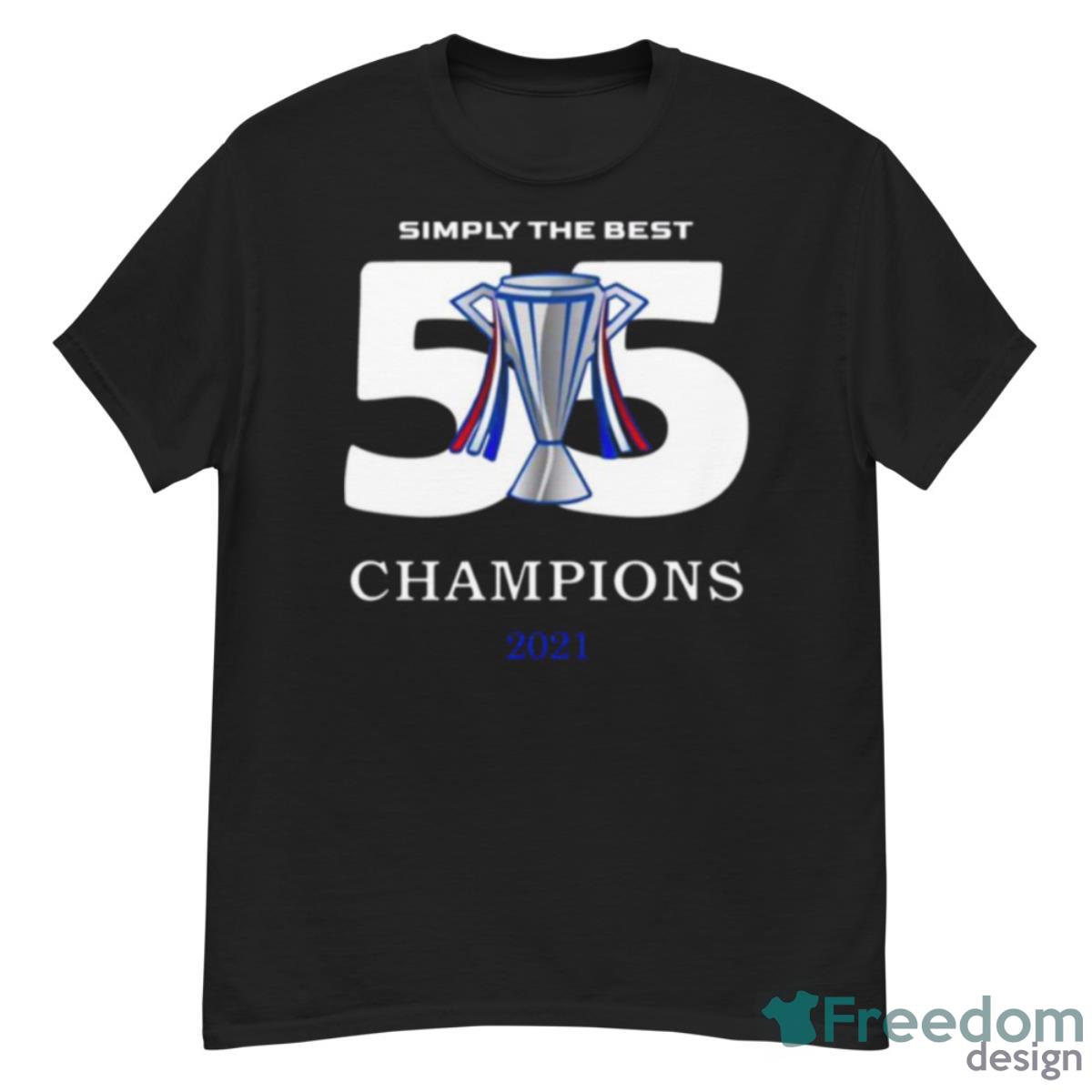 Rangers 55th Champions 2021 Shirt - G500 Men’s Classic T-Shirt