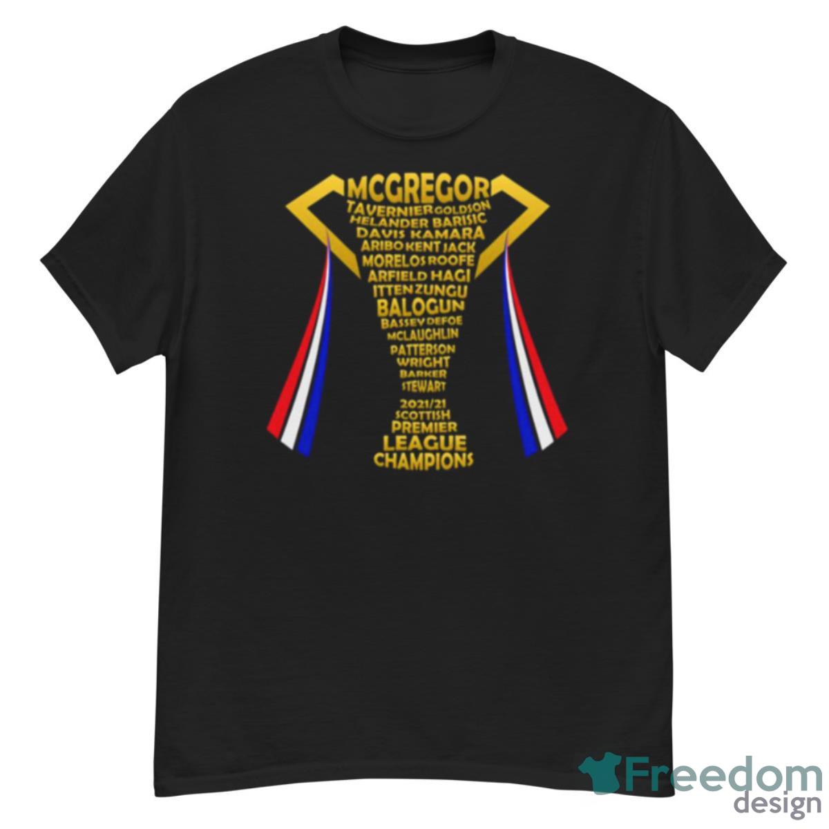 Rangers Fc 55 Winning Team Gold Trophy Design Shirt - G500 Men’s Classic T-Shirt