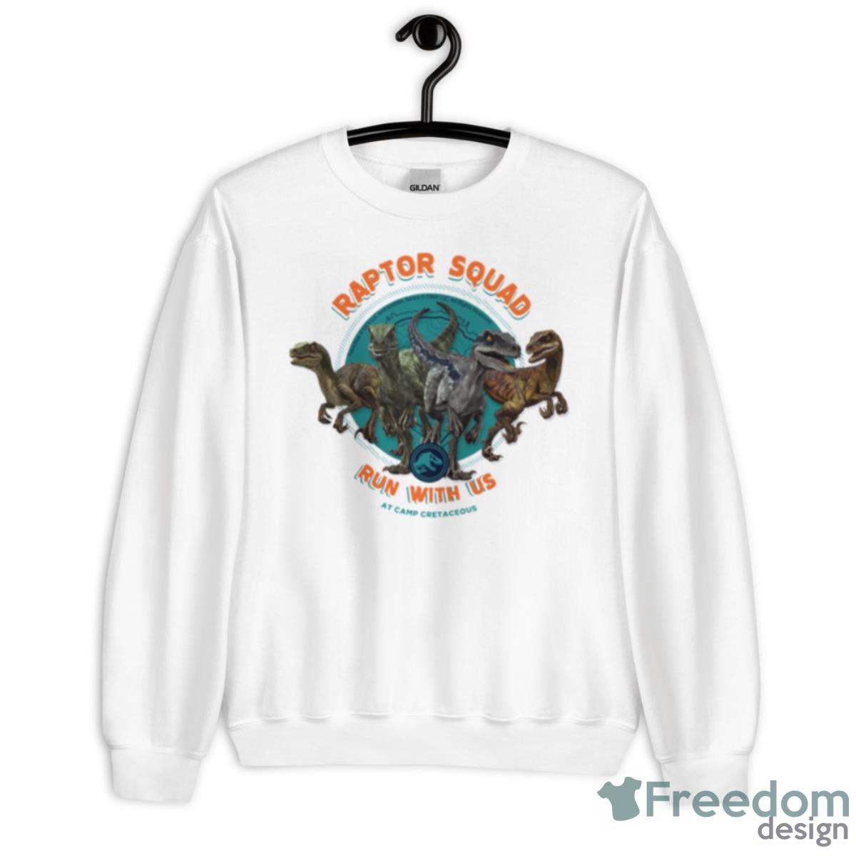 Raptors In Training Jurassic World Shirt - Unisex Heavy Blend Crewneck Sweatshirt